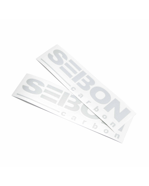 Seibon Silver Reflective Decals (Pair)